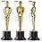 Prextex 10-Inch Gold Award Trophy for Trophy Awards and Party Celebrations, Award Ceremony, and Appreciation Gift,