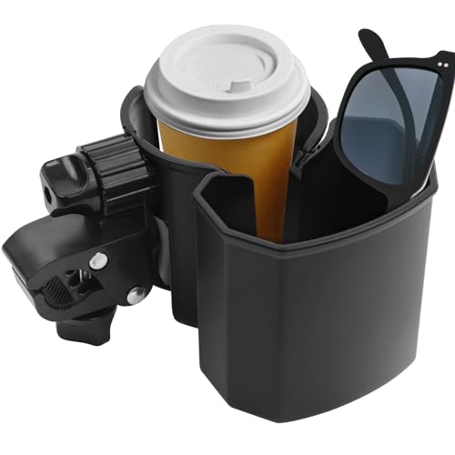 Universal Stroller Cup Holder with Phone Holder