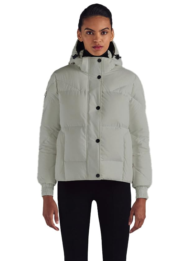 Triple F.A.T. Goose Ophio Women's Recycled Down Puffer (Medium, Quiet Grey)