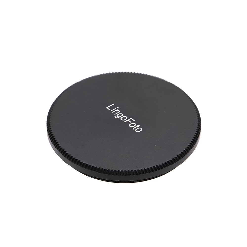 LingoFoto Metal Lens Filter Front Cover 39mm Durable protective cover for camera lens filters with precision fit aluminium alloy.