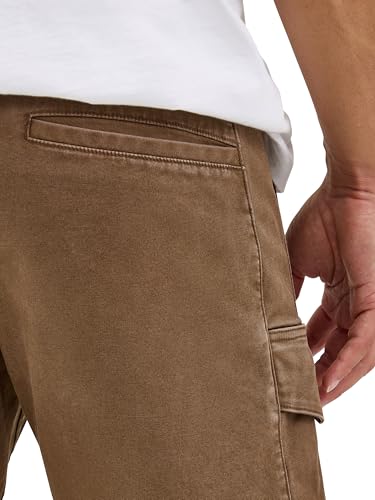 Wrangler Authentics Men's Comfort Flex Waist Cargo Short, Dark Earth, 36 - Image 5