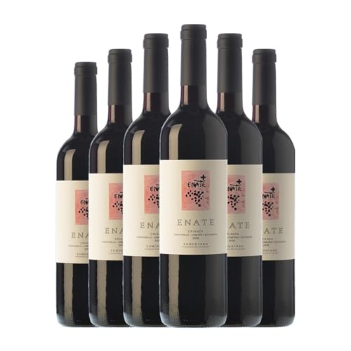 Enate Somontano Crianza 75 cl Vino tinto (Caja de 6 Botellas de 75 cl)