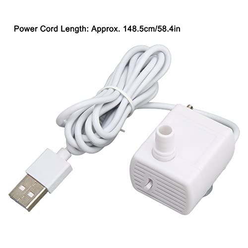 Bomba para fuente de agua para gatos USB Rengu miniatura 6