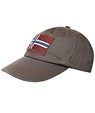 100% Baumwollköper Napapijri Herren fontan 1 Baseballkappe Grün One Size
