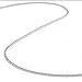 DSS 925 Sterling Silver Necklace for Women, Round Snake Chain 1mm, Lobster Claw Clasps, Sterling Silver Chain, Italian Jewelry for Women, 16in
