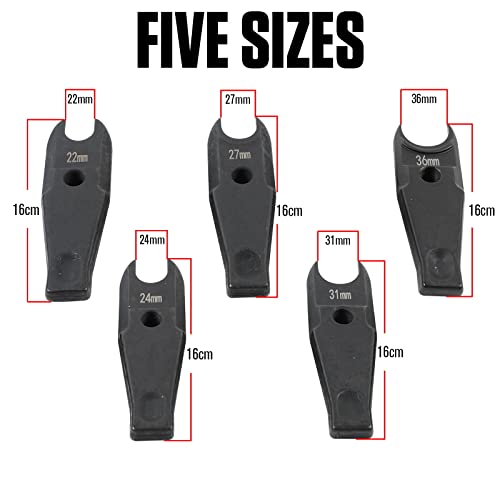 Motocoche Heavy Duty Ball Joint Separator Kit Steering Knuckle Tie Rod Ends Remover 5 Sizes Forks 22Mm 24Mm 27Mm 31Mm 36Mm, Adjustable Jaw Range (30Mm~56 Mm) #TOP5