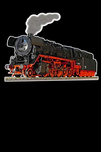 Steam Train Notebook: Graph Paper Journal 6x9 inches with 120 pages I Model Railway Notebook