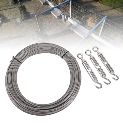 Kit de Câbles en Acier Inoxydable Longévité Maximale avec Embouts M2 - 5