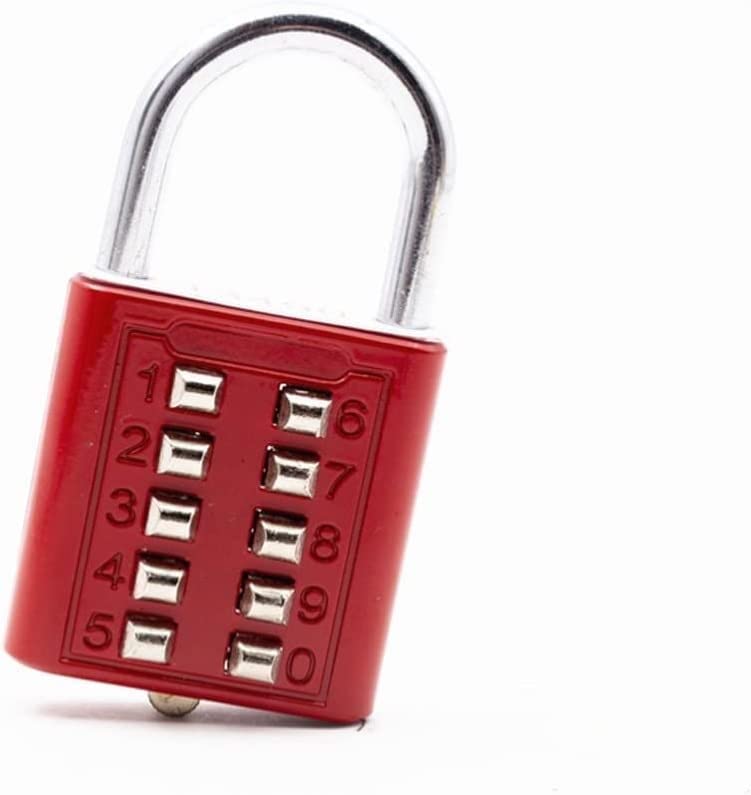 Lucchetto a combinazione a cifre Lucchetto a combinazione a 8 cifre Lucchetto a combinazione a cifre Digit Push Password Lock for Locker Drawer Cabinet Door Security Hardware Tool (Colore : C) ( Color