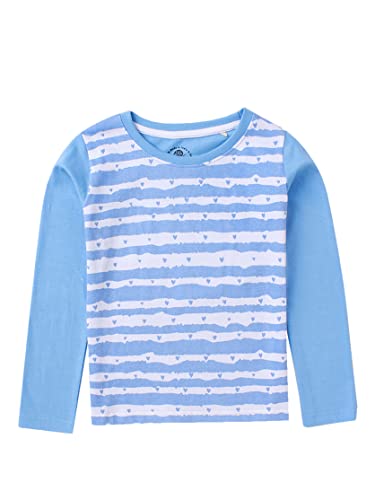 Image of Cub McPaws Girls Pack of 3 T-Shirts | Full Sleeves | 100% Cotton | 4 to 12 Years | Brilliant Basics Range