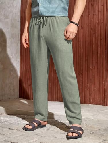 Image of JVX Men Trouser || Lilen Trouser for Men || Lilen Pant (TROUSER-07)