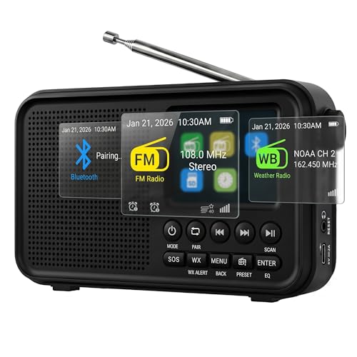 Raynic FM Weather Radio on Amazon