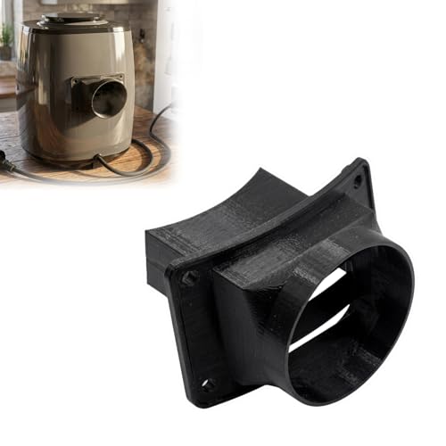 Aro de escape para freidora compatible con Ninja AF10, adaptador de ventilación de 3 pulgadas, pieza de reemplazo para mejor ventilación y reducción de calor miniatura 1