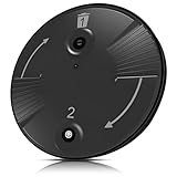Cerushield Disk V2.0 098-0445 Unitron Hearing Aid Filters, Portable Mobility & Daily Living Hearing Aid Ear Wax Guard Cerumen Filter, Professional Cerumen Filter Baffle Accessory for Phonak - Black