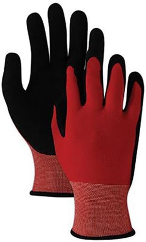 MAGID Men's Comfort Flex Glove, Red