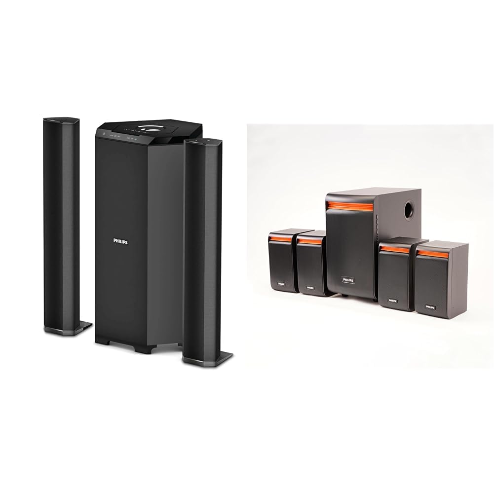 Philips Convertible Soundbar Mms8085b Channel With Multiple