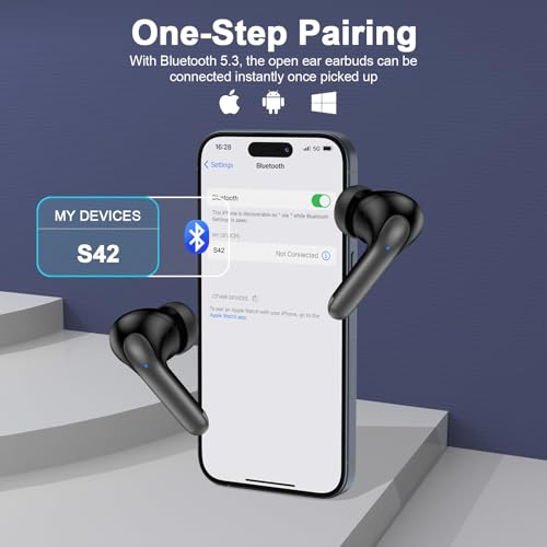 Samsung Wireless Headphones Bluetooth Ear Buds for Samsung Galaxy A17 A16 A36 S25 Ultra S24 S23 S22 S21 Bluetooth 5.3 Earbuds with Mic Noise Cancelling in Ear Earphones 60H Playback with LED Display - Image 6