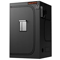 Spider Farmer Growzelt 120x120x200cm für Indoor Lichtdicht und Wasserdicht Anbauzelt Grow Tent Growschrank für Homegrowing Pflanzenzucht Gewächshaus Indoor Zuchtzelt für SF4000, SE5000, G5000