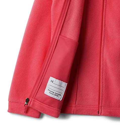 Image of Columbia Youth Girls Benton II Hoodie Bright Geranium