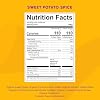Serenity Kids 6+ Months Dairy-Free Smoothie Baby Food Pouch - Protein-Rich Snacks for Kids - Veggie-Packed Breakfast Smoothie - USDA Organic Baby Food - 3.5 Fl Oz - Pack of 1 - Sweet Potato Spice