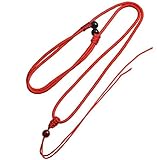 WOIWO 2 Piece Crystal Agate Pendant Pendant Rope Jewelry Jjade Necklace Rope Adjustable