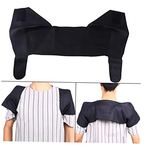SHERCHPRY 1Pcs Self Heating Shoulder Brace Xl Breathable Support for Rotator Cuff Relief Design Comfortable Stabilizes and Shoulders Black