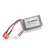 Marke: HAIBOXING HAIBOXING - RC Cars T-Plug Lithium Batterie für ferngesteuertes Auto 7,4 V 1000 mAh M16150