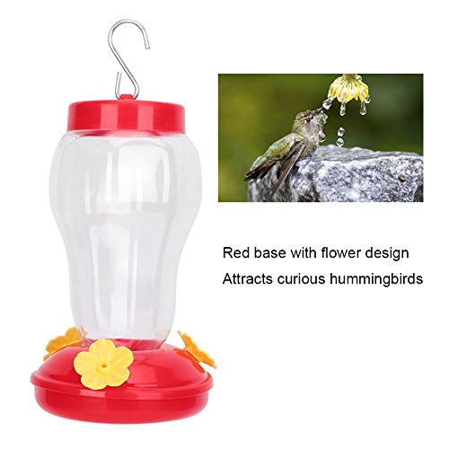 Wild Bird Water Feeder, Outdoor Opknoping Wild Bird Water Feeder Plastic Bird Waterer met Metalen Hangende voor Buitentuin - Afbeelding 6