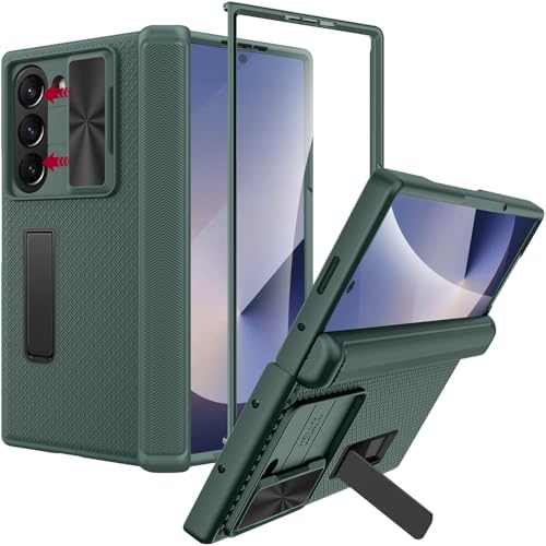 Coque Samsung Fold 7 Miimall avec protection charnière et cache objectif intégrale noir