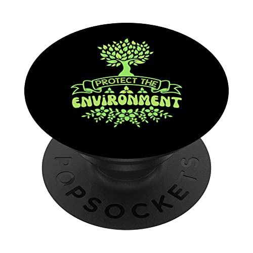 Protect The Environment World Environment Day PopSockets PopGrip Interchangeable