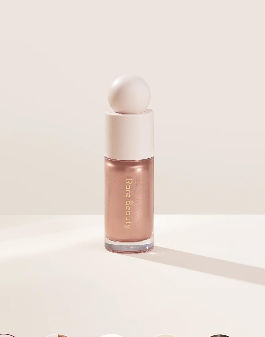 DAY1.1 Rare Beauty Positive Light Liquid Luminizer Highlight, Shade Transcend, Rose Gold Finish (SHADE Transcend)-picture-42