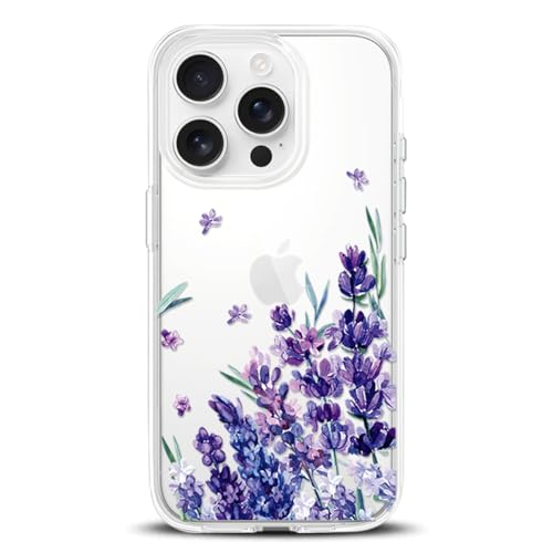 Coque iPhone 14 Pro fleurs protégeant des chutes de façon élégante
