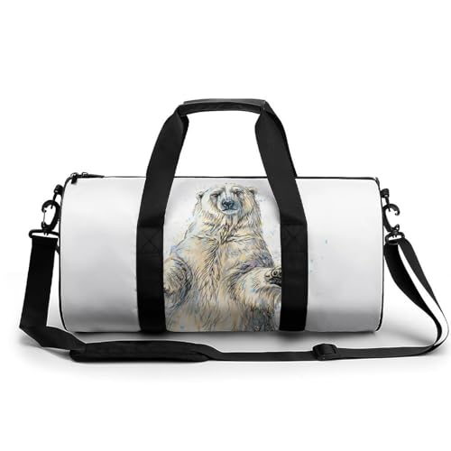 Sac de sport gym ours compact contre le désordre en voyage et weekend