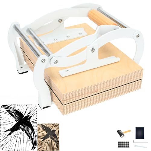 TOPOWN Linocut Printing Hand Lever Press Machine