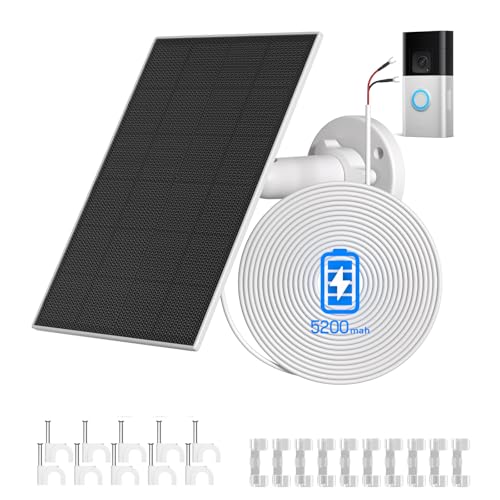 4W Solar Panel for Ring Doorbell