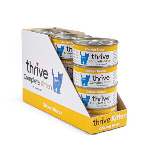 Thrive Complete Nourriture avec Poulet pour Chaton 12 x 75 g
