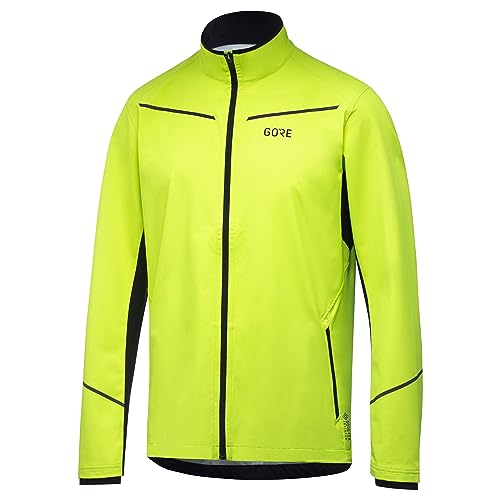 GORE WEAR Herren R3 Infinium Partial Jacke, Neon Yellow/Black, S EU – Ansicht 5