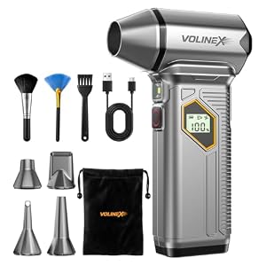 VX-101 Pro Max Compressed Air Duster for PC, Car Cleaning