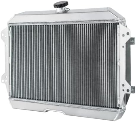 Miniatura 6 de Relé de ventilador de aluminio de 4 filas para 1970-1975 Datsun 240z y 260z AM 2.6L 1971 1972 1973 1974 70 71 72 73 74 75