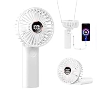 Amazon | ハンディファン MFEESYOB 2024年最新型 携帯扇風機