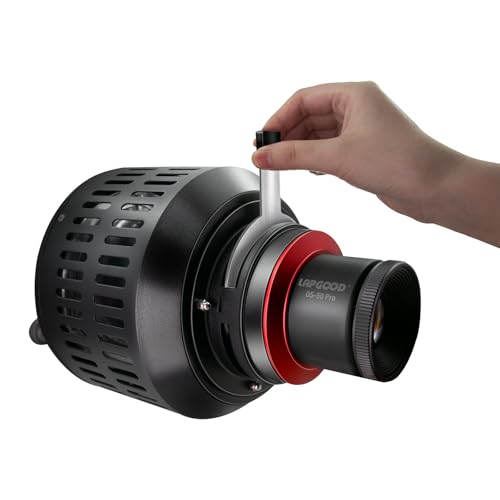 SNOOT Lapgood OS-50Pro Bowens Mount Conical Snoot, Photography Spotlight Kit with 50mm Lens、Color Filter、Gobos, Compatible with All Bowens-Mount Photographic Light and LED Video Light