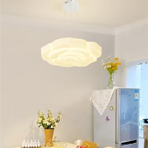 Lámpara de techo rosa simple moderna de espectro completo para comedor 2