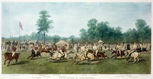 Tableau match de polo George Earl pour créer une ambiance élégante et british au bureau