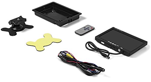 Wickedhd Wrc-Lcd 7 Inch High Resolution Rotating Color Tft Lcd Display Monitor With Remote Control And Mounting Bracket #TOP4