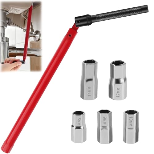 Clé à écrou de robinet 8-12 mm, clé de montage, outil pour insérer des écrous de serrage dans...