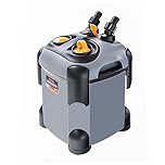 SUNWEN Aquarium External Ultra-Quiet Canister Filter, Fish Tank Water Circulation Filter with Filter Media 171/225/266/317/397GPH