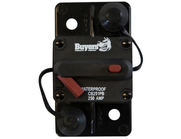 CIRCUIT BREAKER, 250 AMP, PUSH-TO-TRIP, (1 EA)