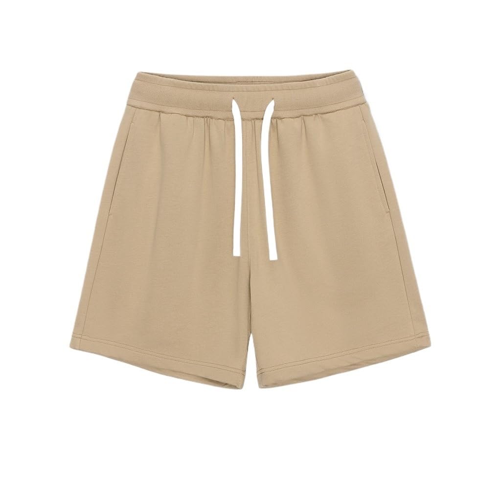 JSEIAJB Mens Shorts Solid Color Loose Sports