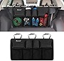 Car Trunk Organizer and Storage, Backseat Hanging Organizer, Super Capacity, Durable, Trunk Organizer for SUV, Van (Black)