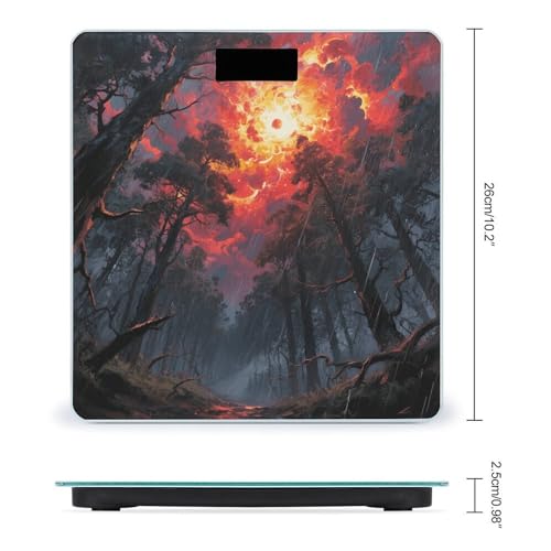 Balanza Digital de Baño Forest Galaxy Starry miniatura 2